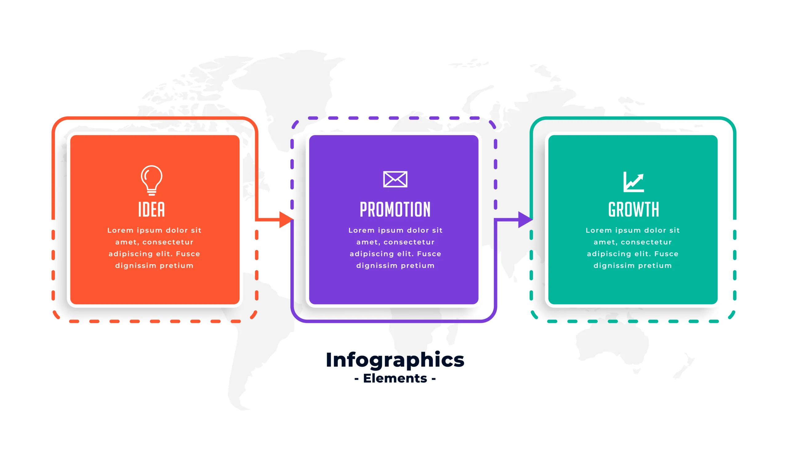 Infographic social media content