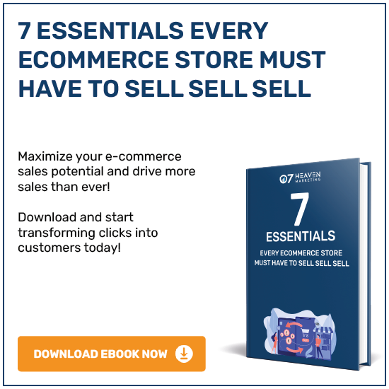 eBook Square Advert 7 Essentials Every Ecommerce Store Must Have To Sell Sell Sell