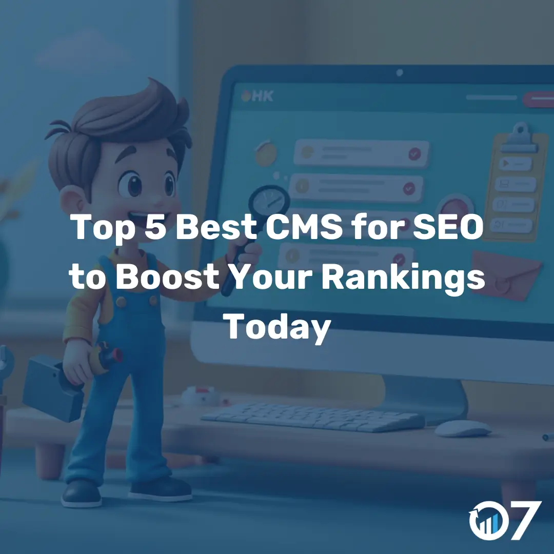 Top 5 Best CMS for SEO to Boost Your Rankings Today