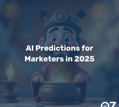 AI Predictions for Marketers in 2025