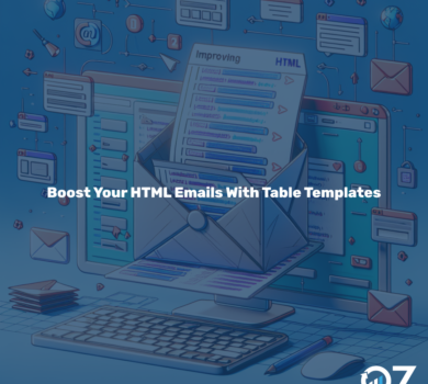 HTML email table templates