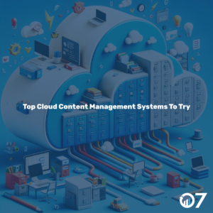 cloud content management systems