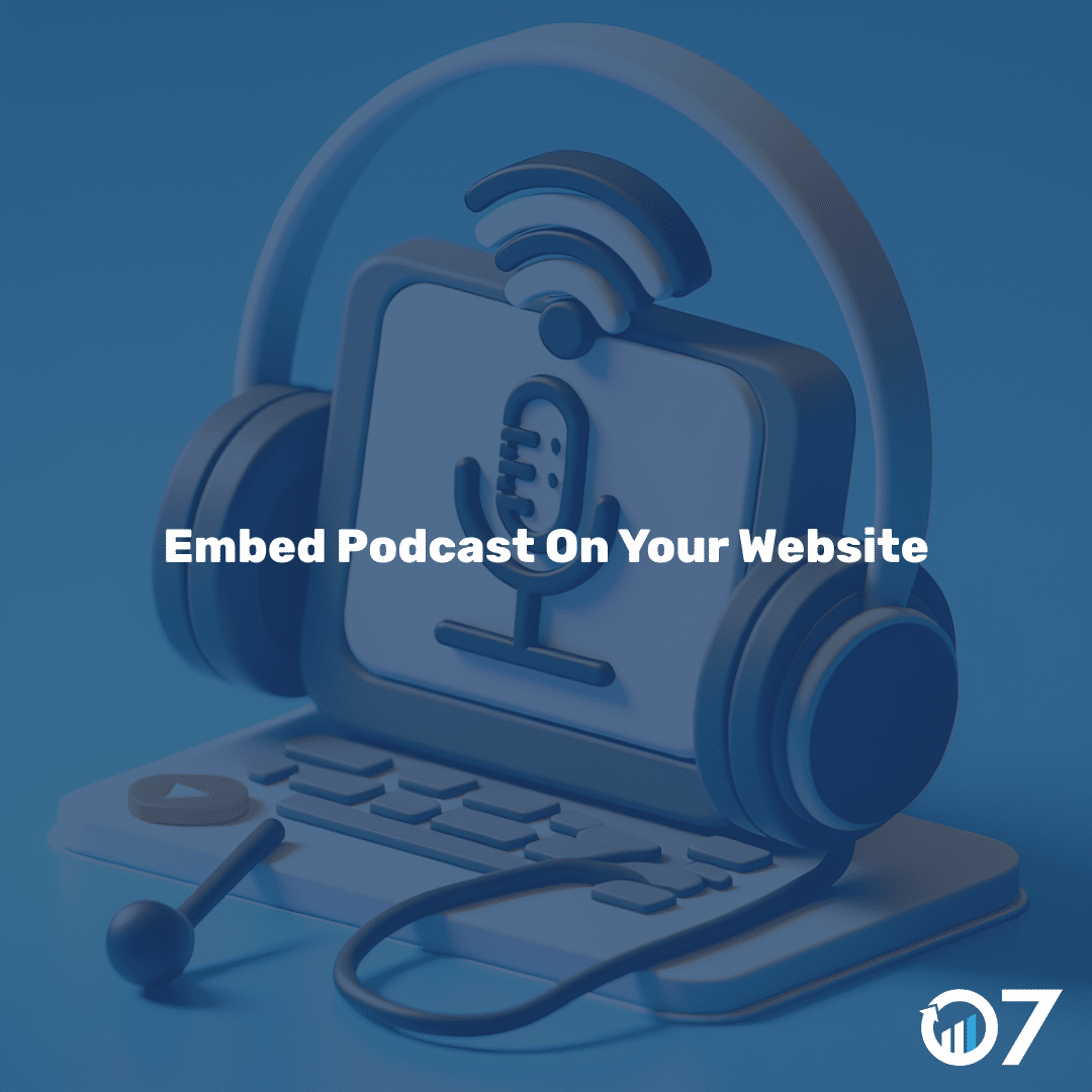 embed podcast website