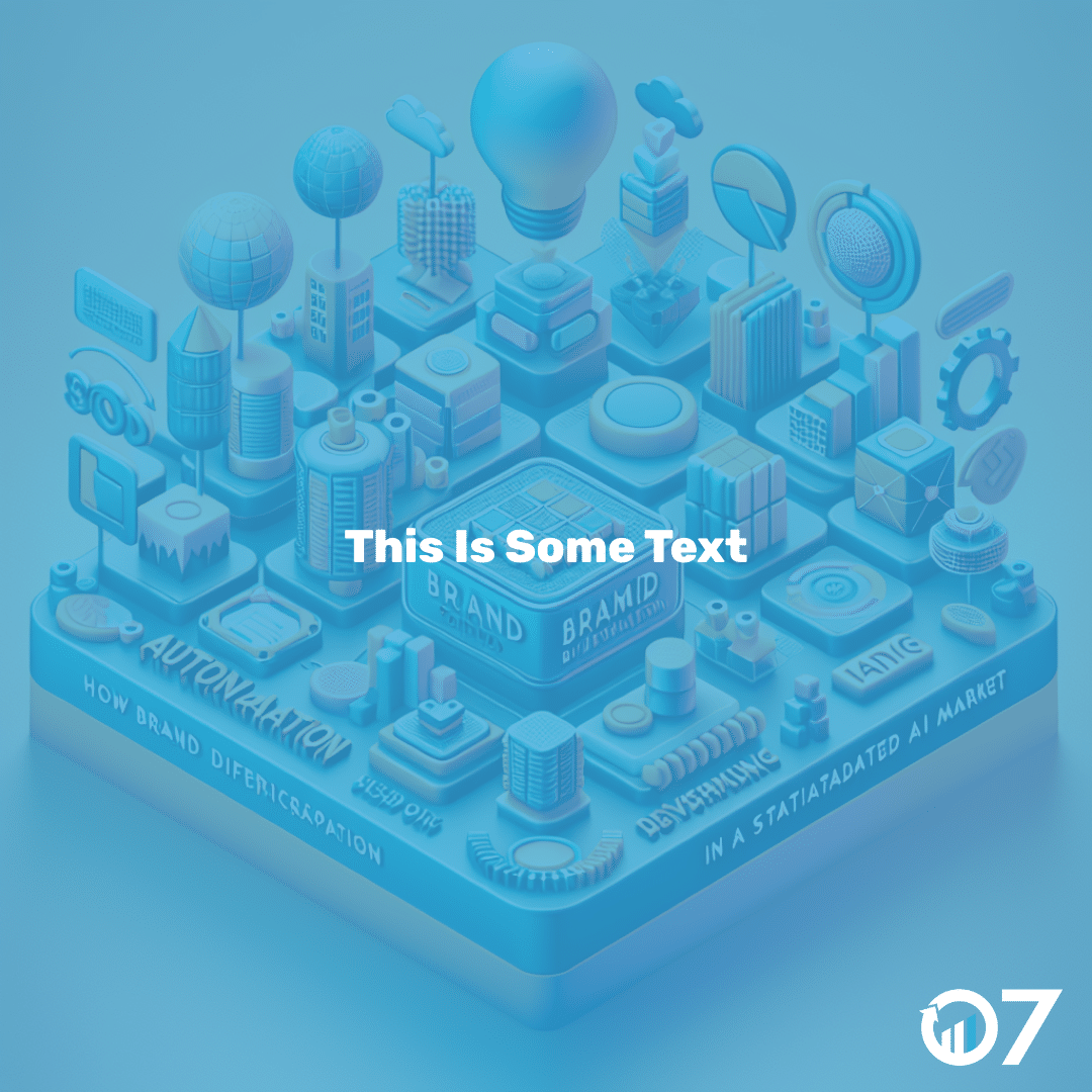 How brand differentiation can succeed in a saturated AI market