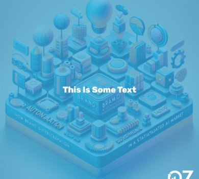 How brand differentiation can succeed in a saturated AI market